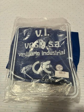 Pantalón laboral talla 48 azul