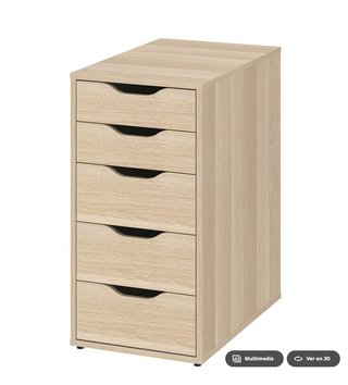 Escritorio IKEA Lagkapten Alex 140x60cm