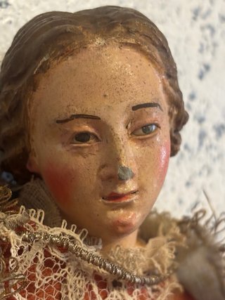Virgen antigua siglo XIX