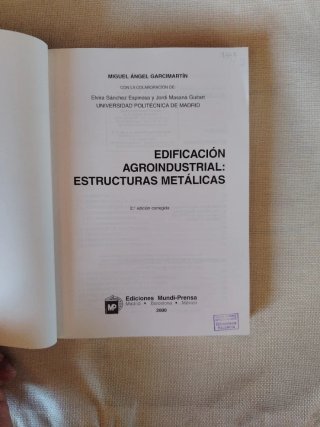EDIFICACIÓN AGROINDUSTRIAL: ESTRUCTURAS METÁLICAS