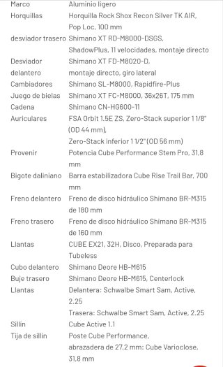 MTB Cube 29  LTD