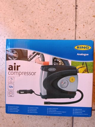 Compresor hinchador de aire con toma mechero coche