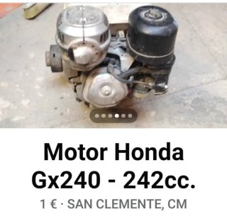 Motor Honda GX 240.