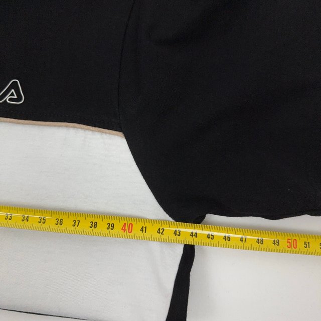 T-shirt Fila Colorblock Tamanho S