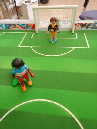Set de Maletín Futbol Playmobil.