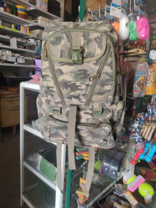 Mochila Camuflaje Militar