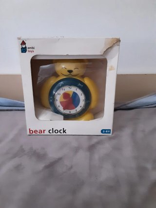 Reloj Ambi Toys Oso Amarillo