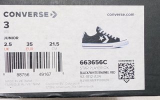 Zapatillas Converse Negras Talla 35