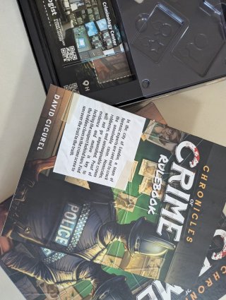 Chronicles of Crime Juego de Mesa (Inglés)