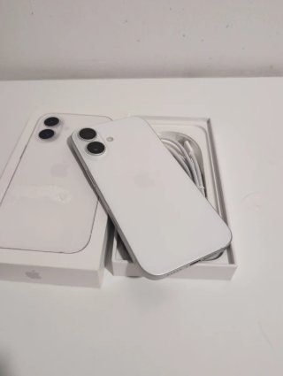 iPhone 16 256GB Blanco - Batería 100%