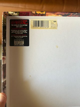 Gorillaz The Singles Collection 2001-2011 vinilos