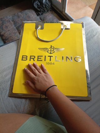 Bolsa de papel Breitling