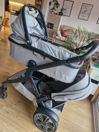 Cochecito Nuna Demi Grow,  capazo y silla de paseo