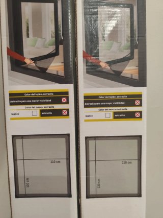 Mosquiteras magnéticas para ventana  3 unidades