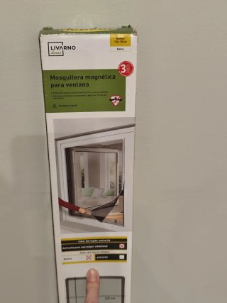 Mosquiteras magnéticas para ventana  3 unidades