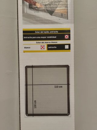 Mosquiteras magnéticas para ventana  3 unidades