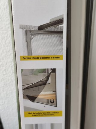 Mosquiteras magnéticas para ventana  3 unidades