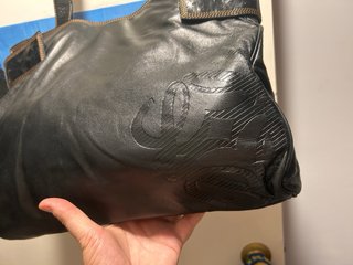 Bolso Loewe Negro Piel Grabada