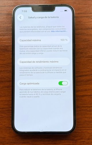 IPHONE 13 PRO 256GB GRAFITO CON BATERIA AL 100%