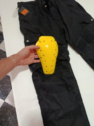 Pantalón Motociclista Negro Talla 4XL