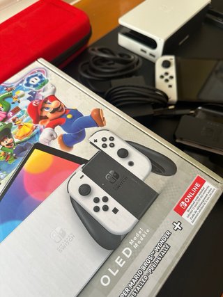 Nintendo Switch OLED Blanca
