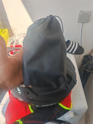 Casco Moto LS2 Negro con Gafas