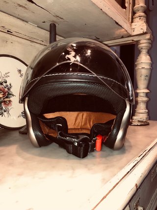Casco Ferrari Silverstone Negro/Plata