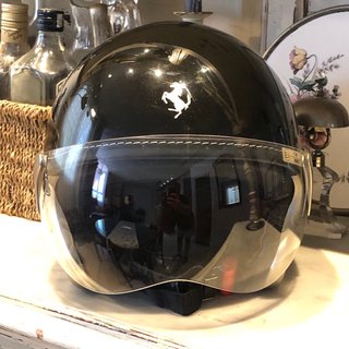 Casco Ferrari Silverstone Negro/Plata