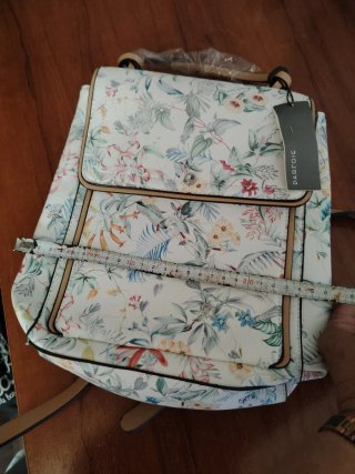 Bolso Mochila Parfois Flores Nuevo