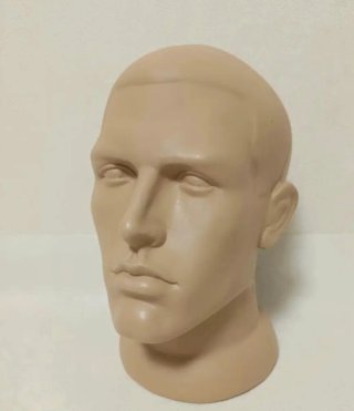 Cabeza maniquí hombre