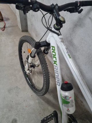 Bicicleta Rockrider BB Blanca
