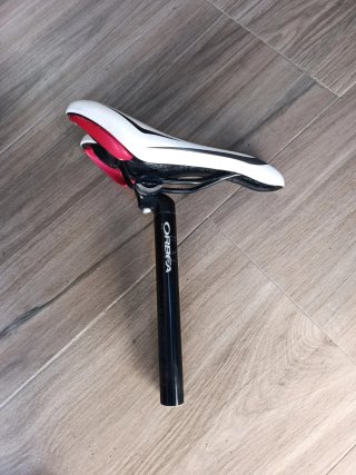 Tija y sillín Orbea bici