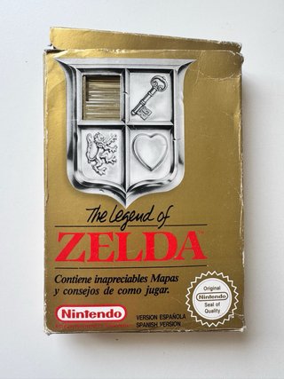 The Legend of Zelda NES PAL Spaco España 🇪🇸