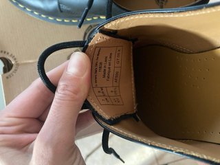 Dr Martens Oxford 1461 Pelle Nere Taglia 41
