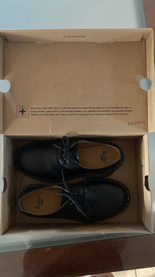 Dr Martens Oxford 1461 Pelle Nere Taglia 41