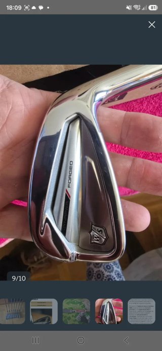 Palos de Golf Wilson Dynapower Forged