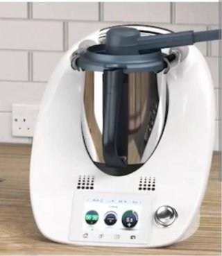 Robot de cocina multifunción blanco