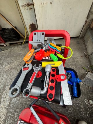 Carrello con valigetta attrezzi black & decker