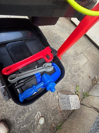 Carrello con valigetta attrezzi black & decker