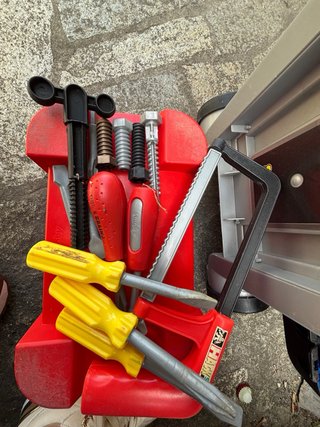 Carrello con valigetta attrezzi black & decker
