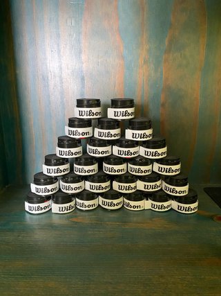 30 Wilson overgrips tenis negros padel tenis