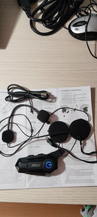 2 Intercomunicadores Bluetooth para Moto