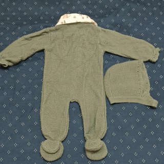 Conjunto punto bebé 1 mes