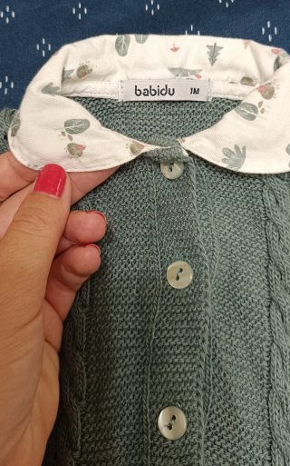Conjunto punto bebé 1 mes