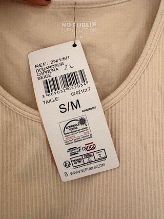Top deportivo NO PUBLIX SPORT beige