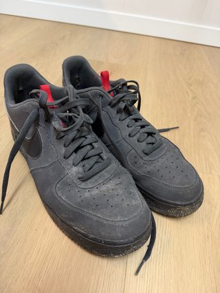 Zapatillas Nike Air Force 1 Negro Mate