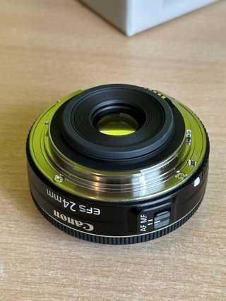 Objetivo Canon EFS 24mm f/2.8 STM Pancake