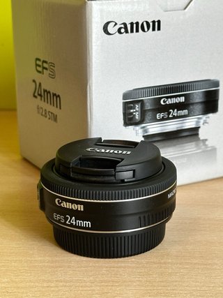 Objetivo Canon EFS 24mm f/2.8 STM Pancake