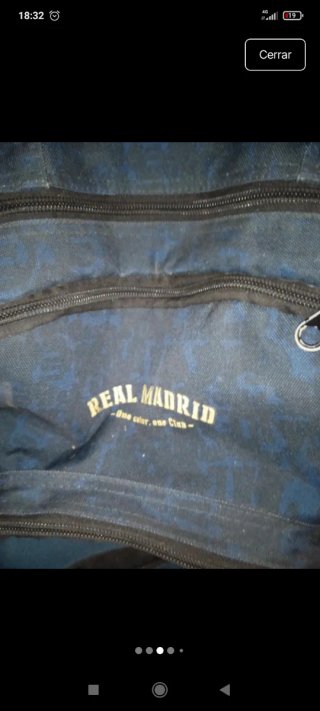 Mochila Real Madrid con ruedas