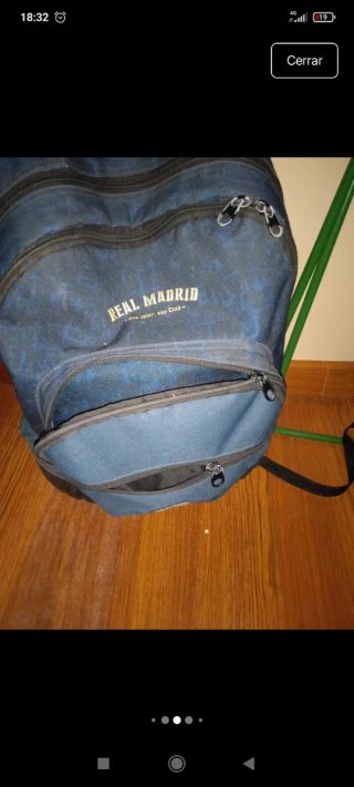Mochila Real Madrid con ruedas